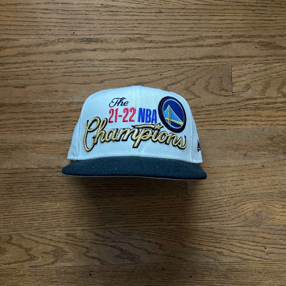 Warriors Championship 21-22 Snapback Hat
